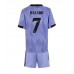 Cheap Real Madrid Eden Hazard #7 Away Football Kit Children 2022-23 Short Sleeve (+ pants)